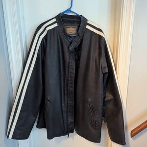 Arizona Jean Company Black Jacket with White Accents